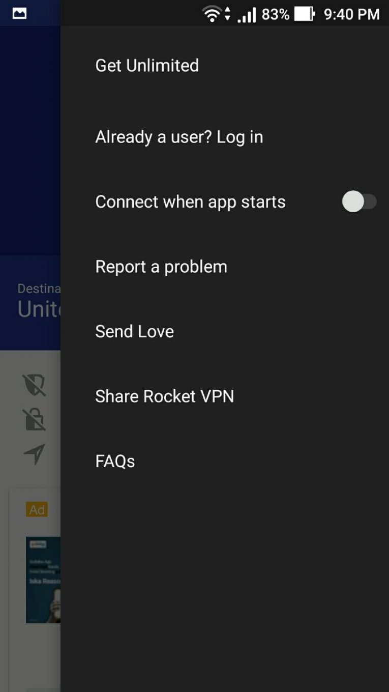 Rocket vpn 2