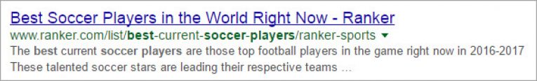 Good Example for SEO Friendly Title - 3