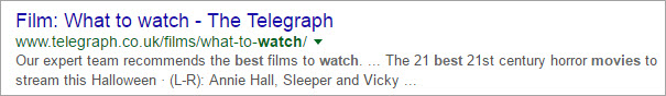 Good Example for non-SEO Friendly Title - 3