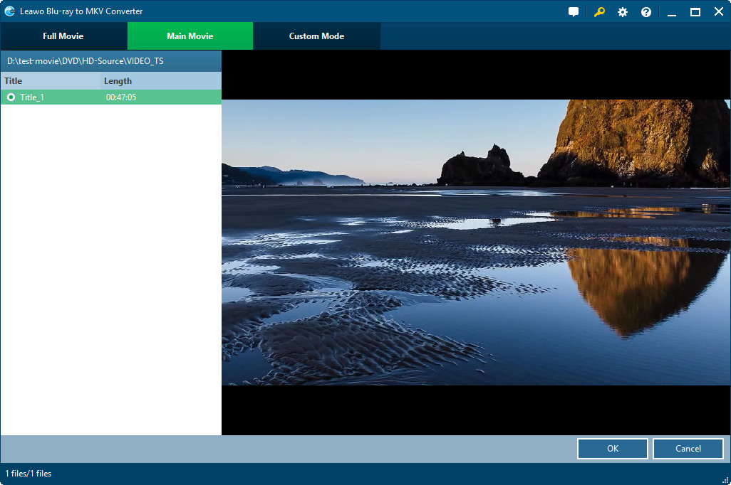 Leawo Blu-ray to MKV Converter Features