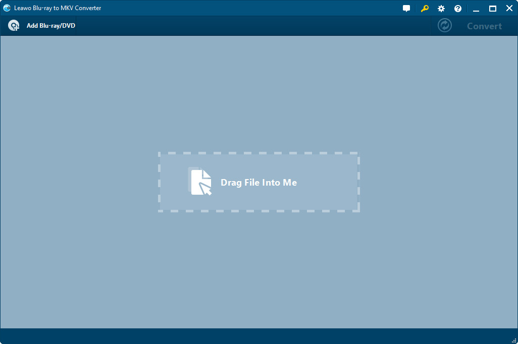 Leawo Blu-ray to MKV Converter Interface