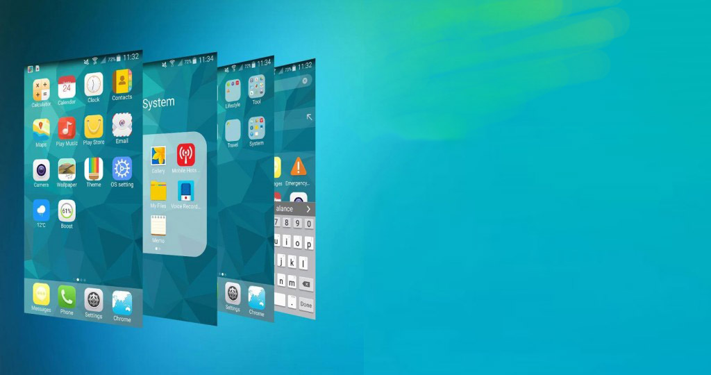 OS9 Apple iPhone Like Launcher
