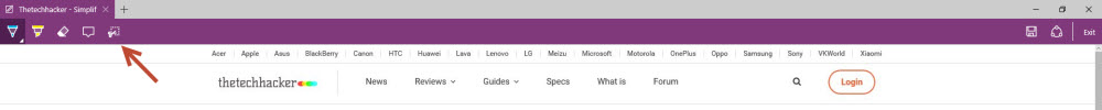 Step 3 To Take Screenshot In Microsoft Edge Browser