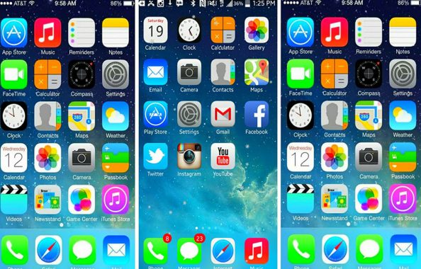 iPhone Like Launchers for Android