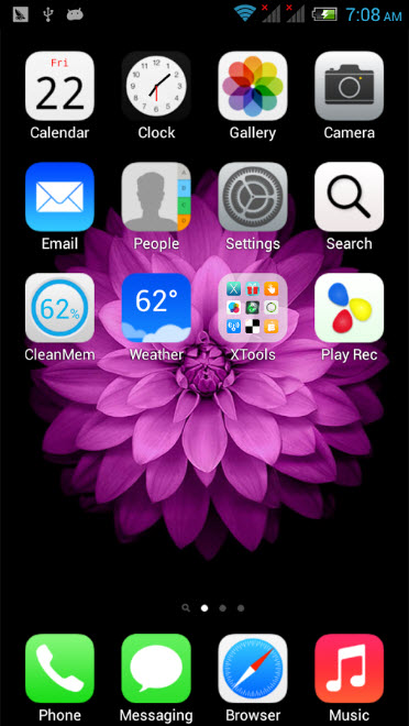 xOS Launcher for Android