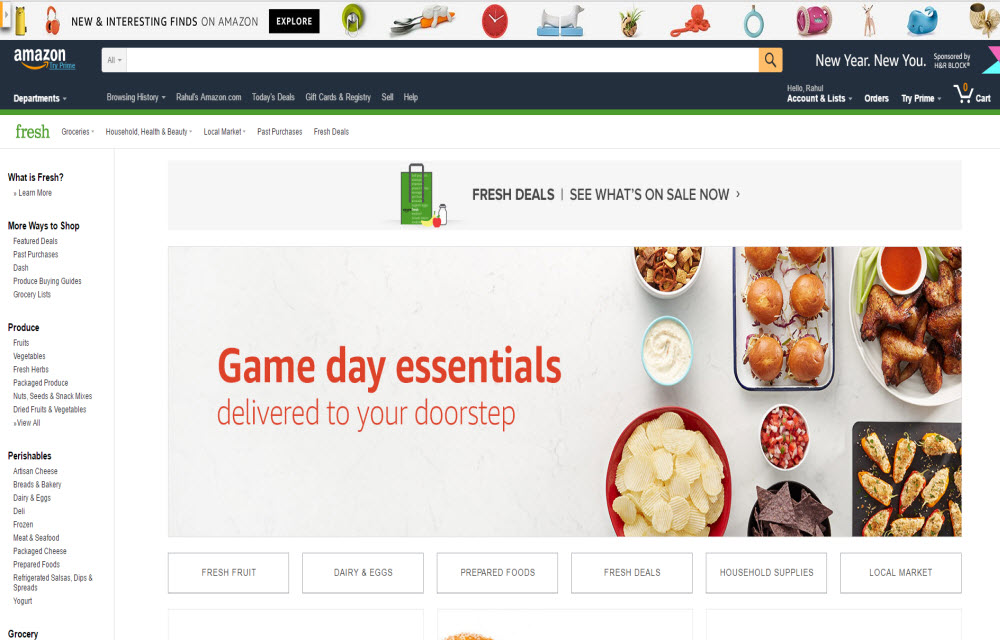 Amazon Fresh