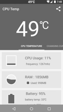 Battery Temperature In Android