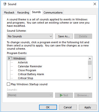 Configure Minimal Audio Effects