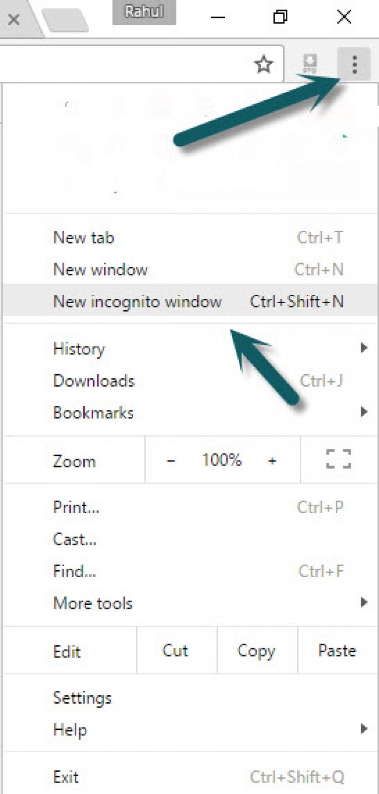 How To Go Incognito On Chrome Browser