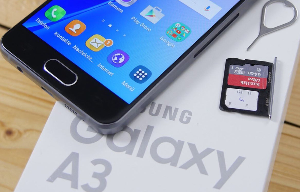 Samsung Galaxy A3 2017 Design