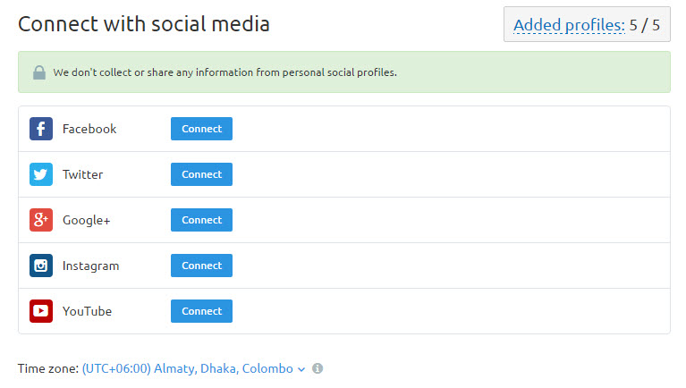 Social Media Audit Tool SEMRUSH