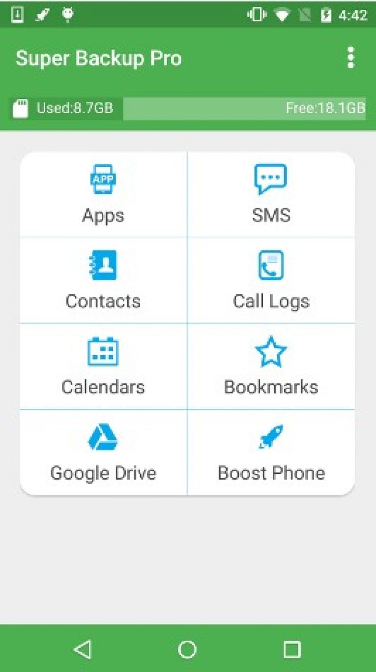 super backup pro - backup your android device