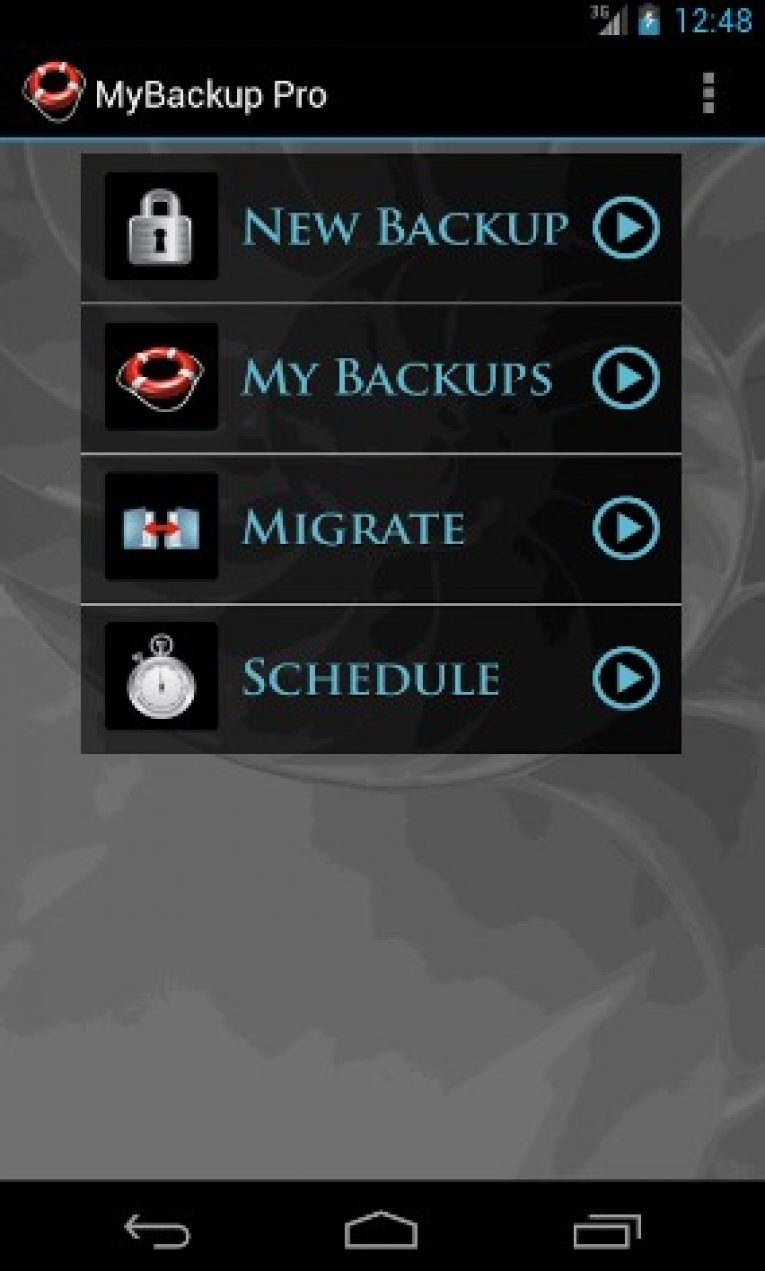 my backup pro - how to backup an android device