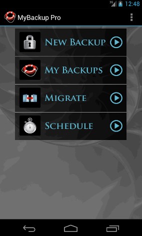 my backup pro - how to backup an android device