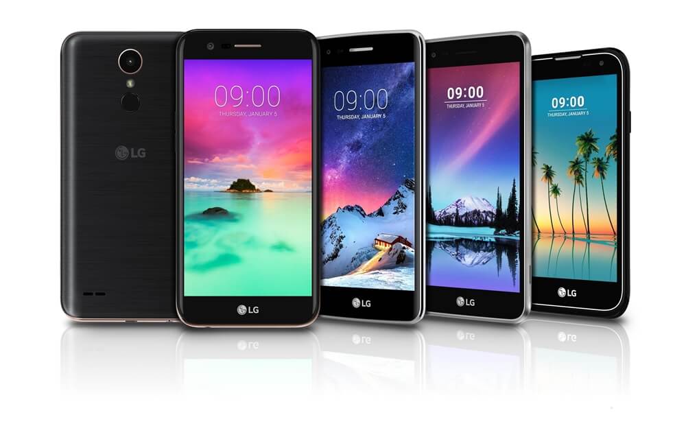 LG K series Smartphones - K3 K4 K8 K10