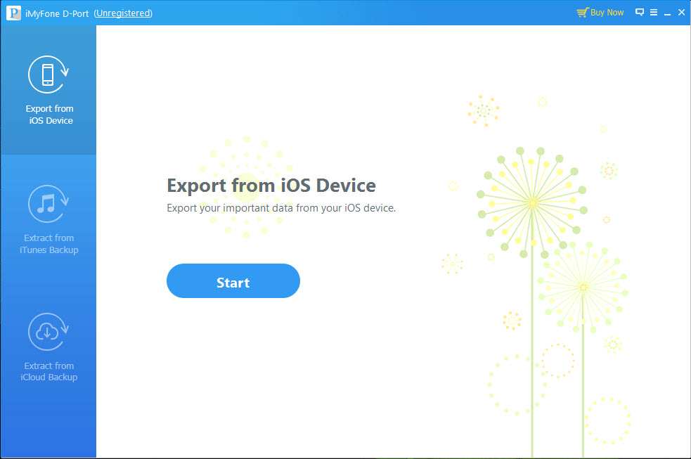 iMyFone D-Port iPhone Data Exporter
