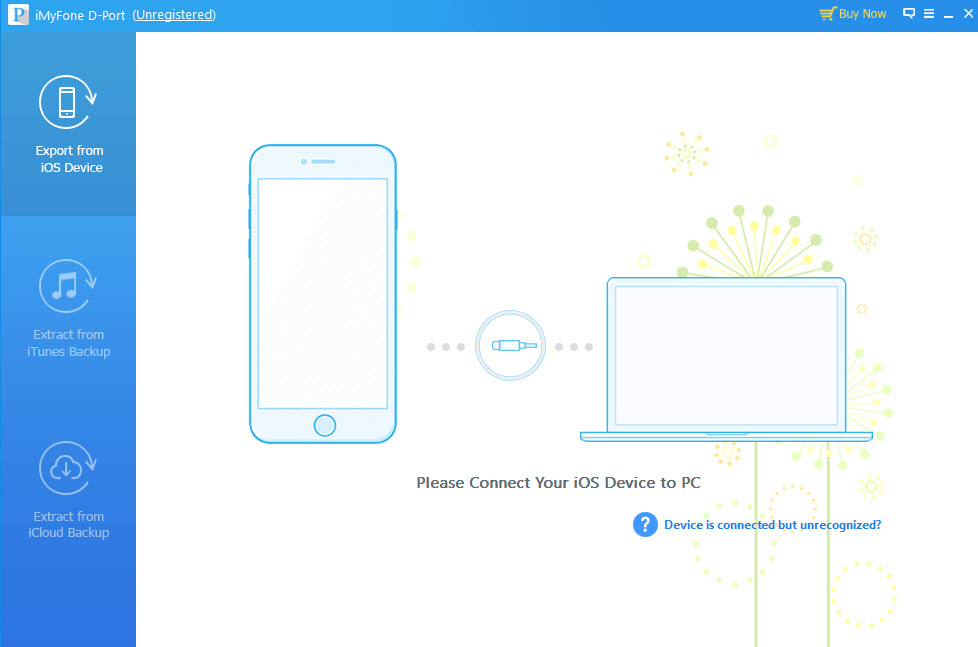 iMyFone D-Port iPhone Data Exporter