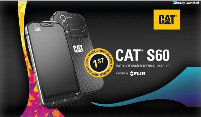 CAT S60 Rugged smartphone