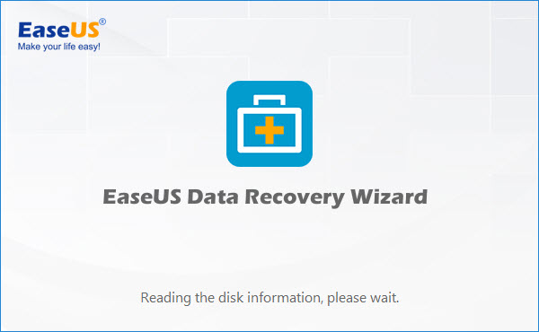 EaseUS Data Recovery Software Wizard Free 11.0 First Run
