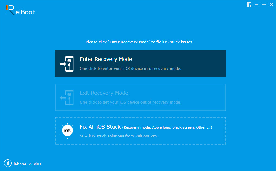 Reiboot Enter Recovery Mode
