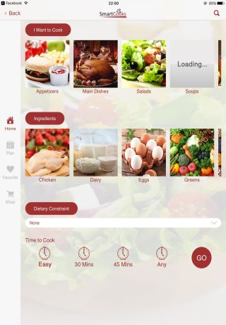Smartcooks Menu