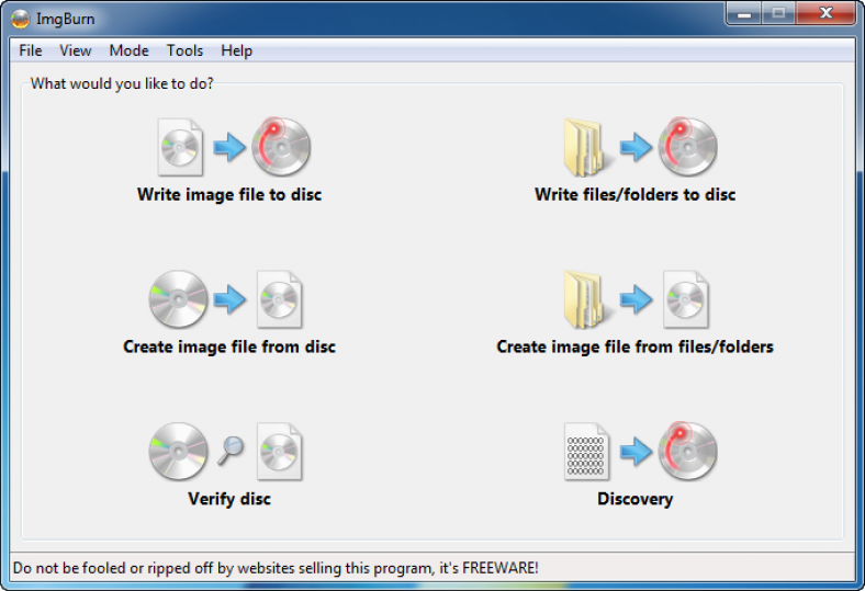 Best dvd burning software imgBurn