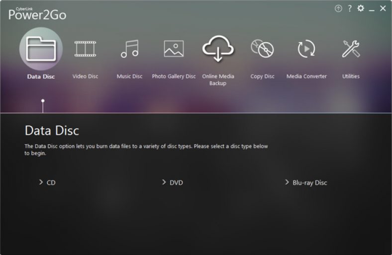 Best dvd burning software power2Go