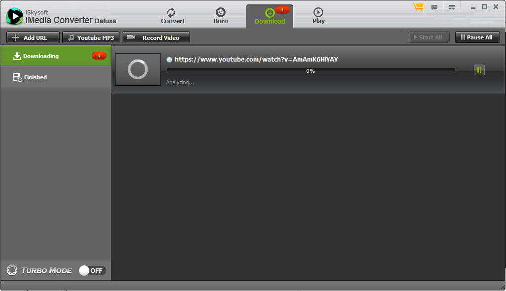 iSkysoft iMedia Converter Download Videos