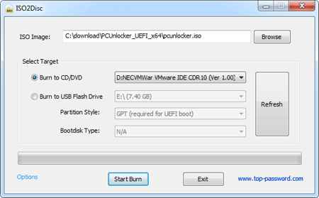 iso2disc PCUnlocker