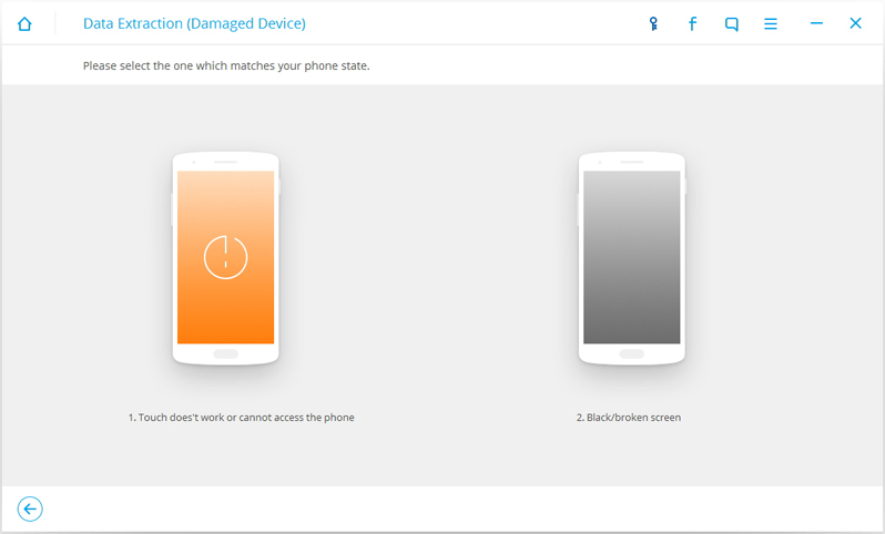 Data Extraction of the Damaged Device using dr.fone