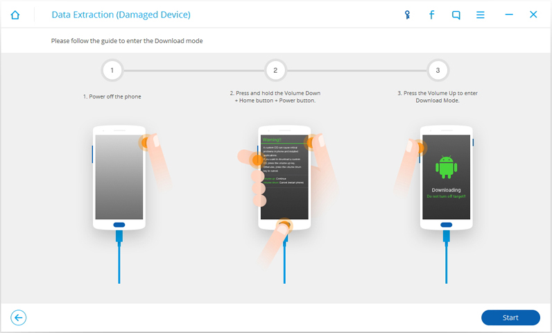 Download Mode in Android Data Extraction