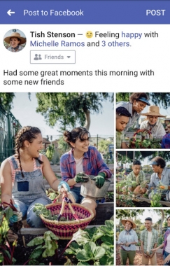 Facebook selling options