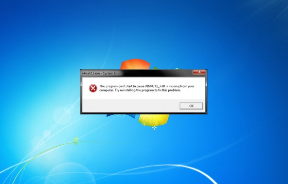 Xinput1_3 dll is Missing Error Fix