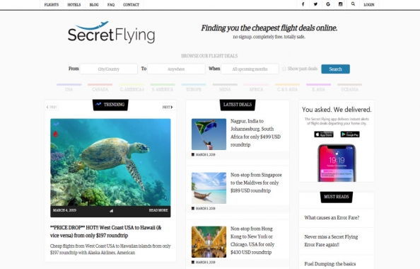 Secret Flying