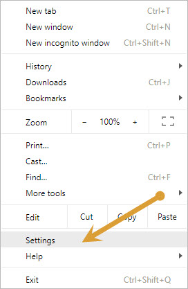Google Chrome Settings