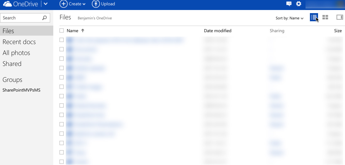 OneDrive Dashboard