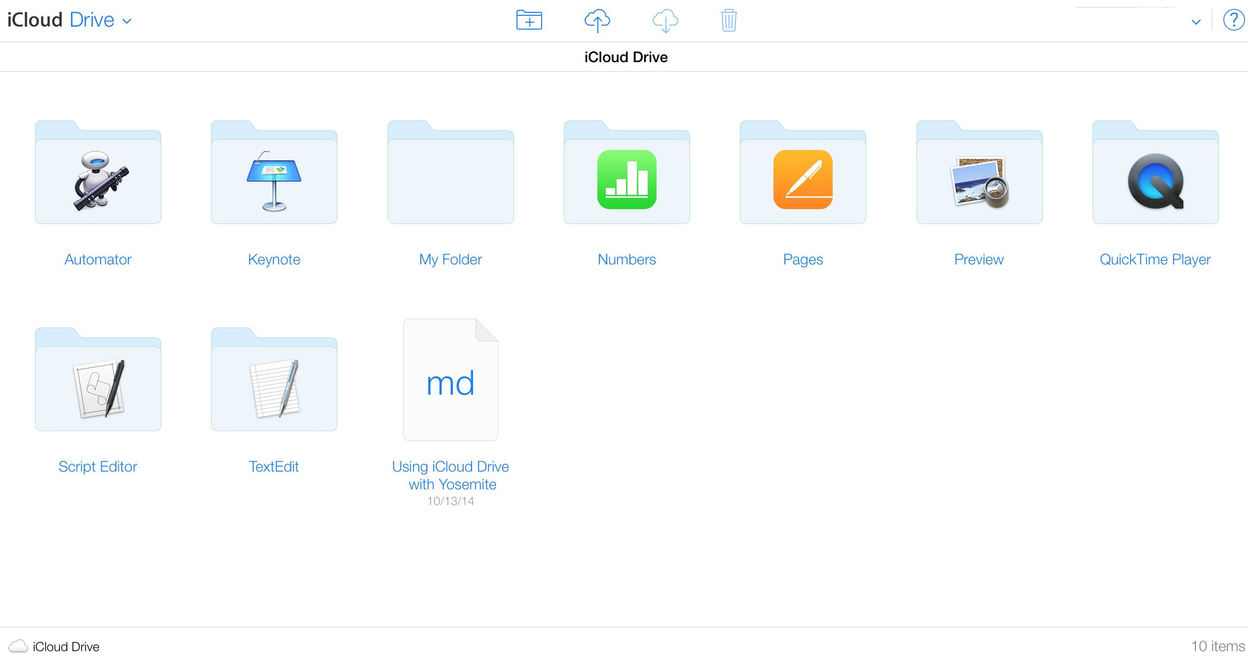 Icloud drive как выгрузить файлы