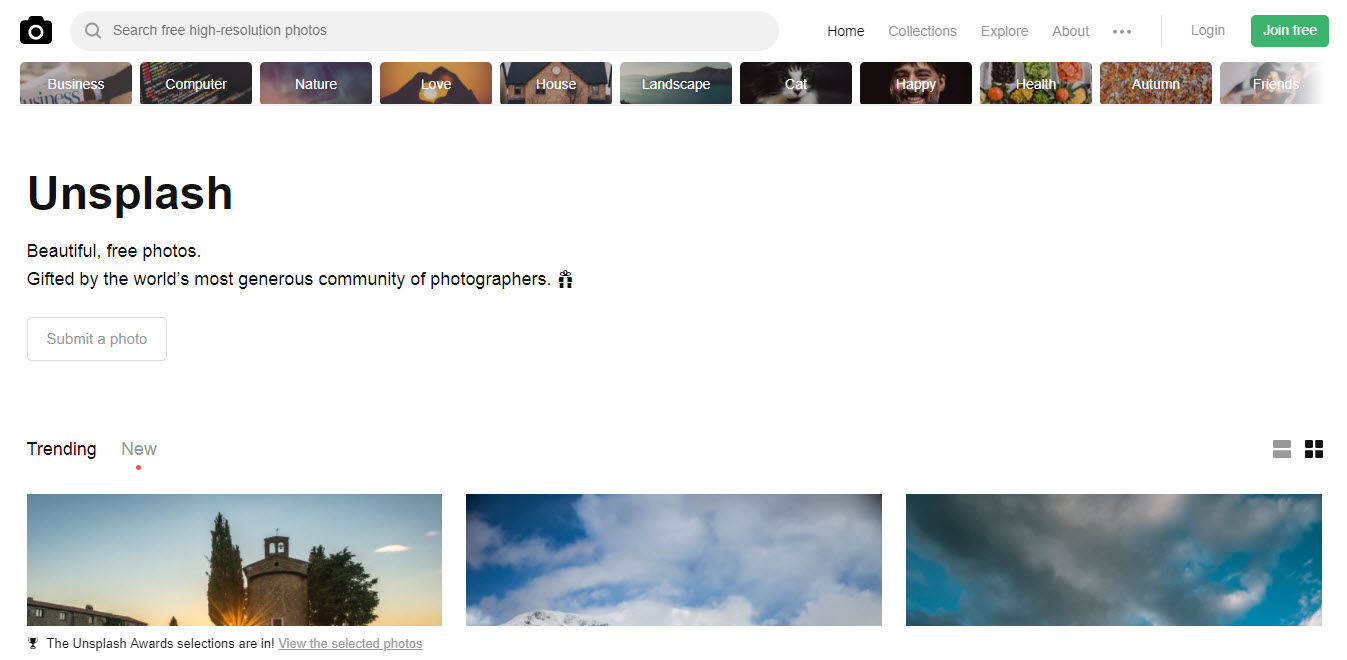 Unsplash