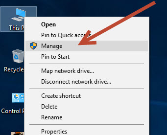 Right Click On This PC