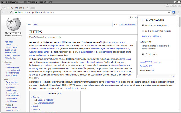 HTTPS Everywhere