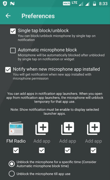 Microphone Blocker - Anti Spyware