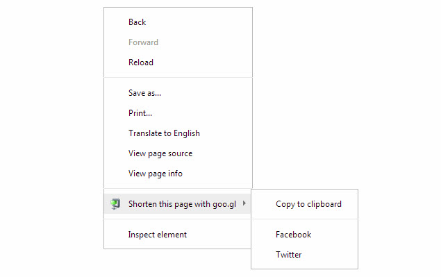 goo.gl URL Shortener (Unofficial)