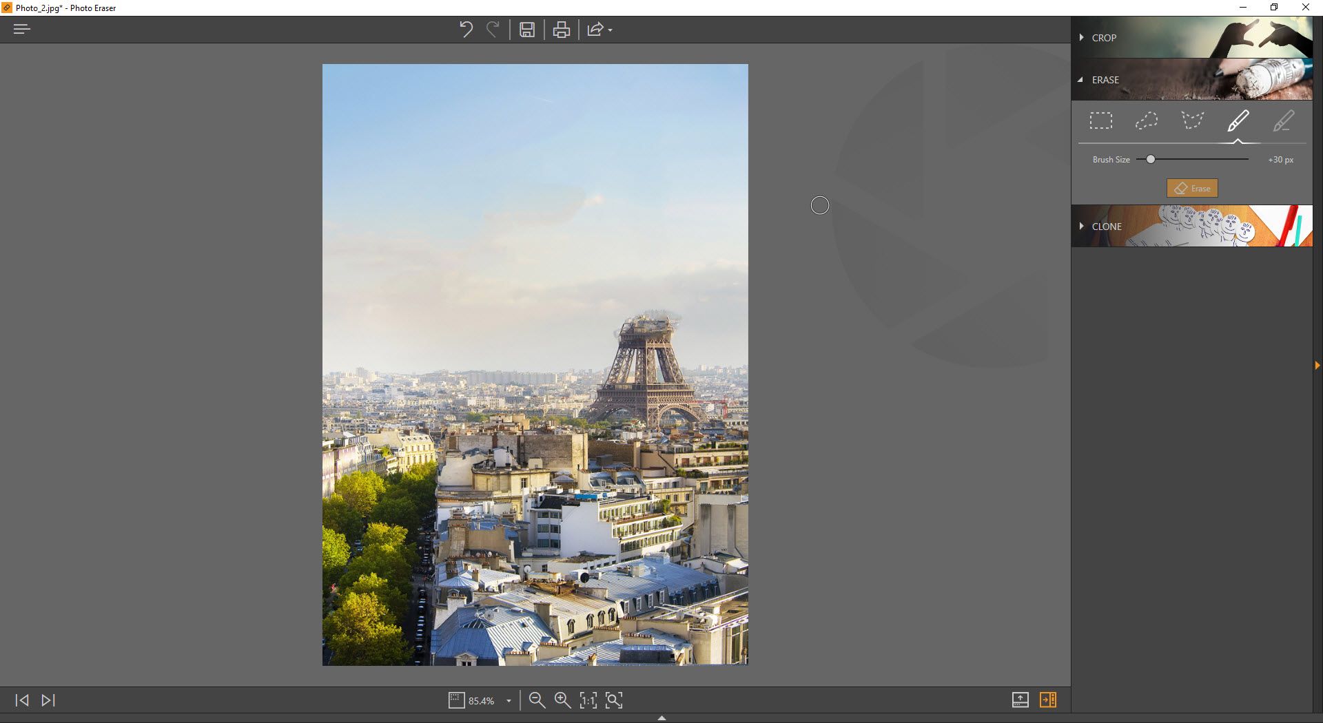 Wondershare Fotophire Photo Eraser