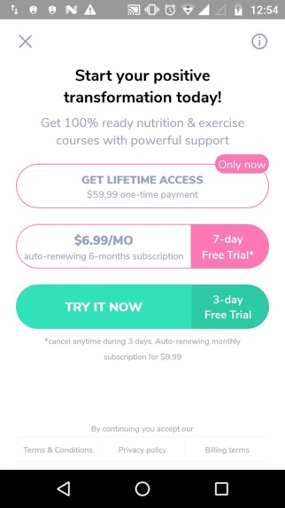 Betterme Pricing