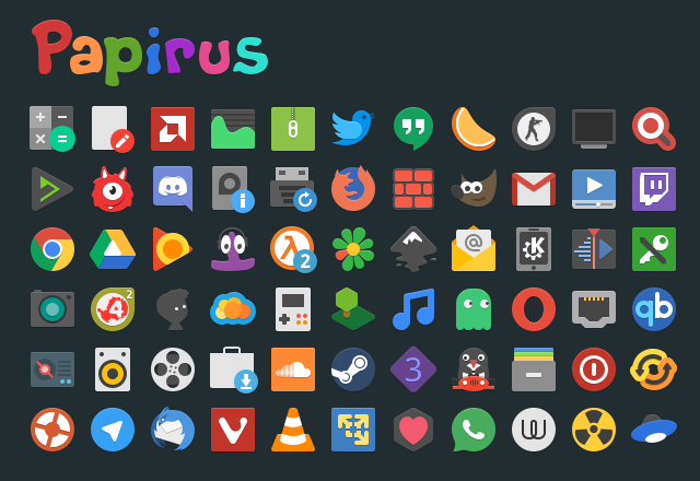 Papirus Icon Theme