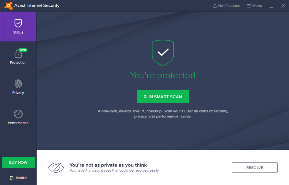 Avast Internet Security