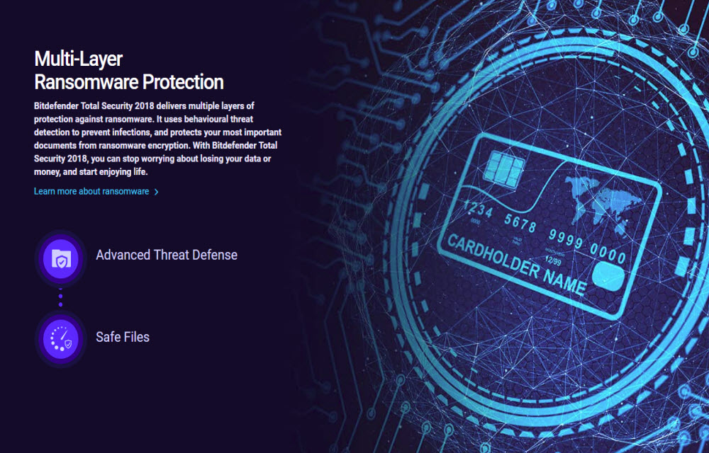Bitdefender Malware Protection