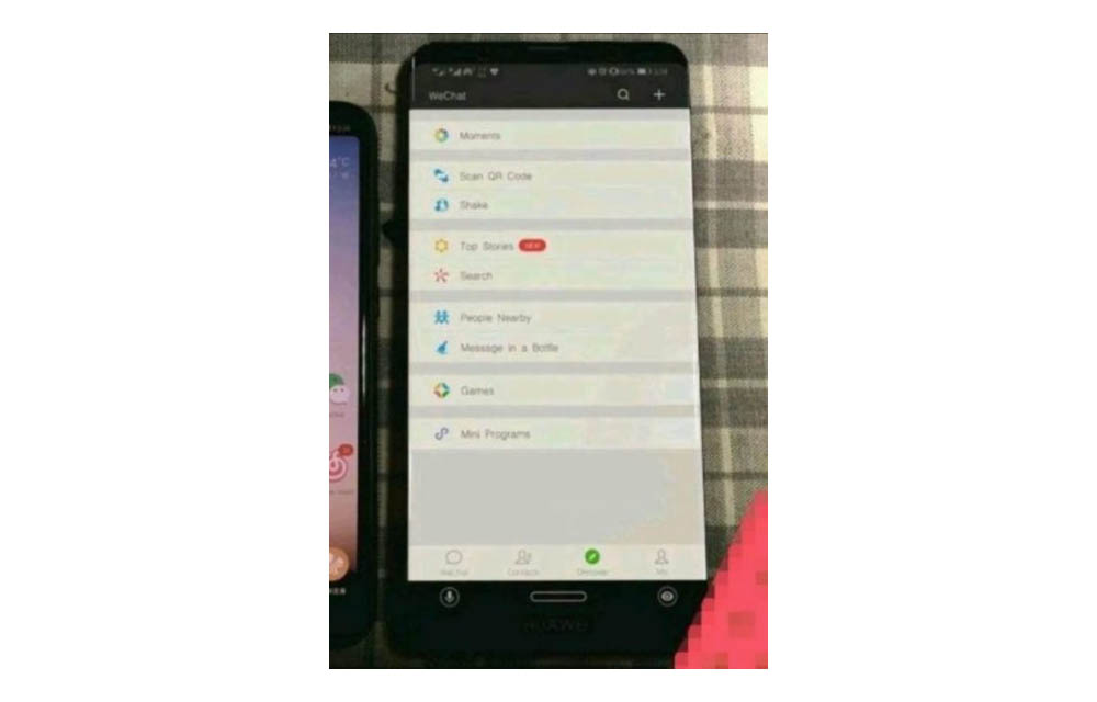 Huawei Mate 20 Leaks in Spy Photo