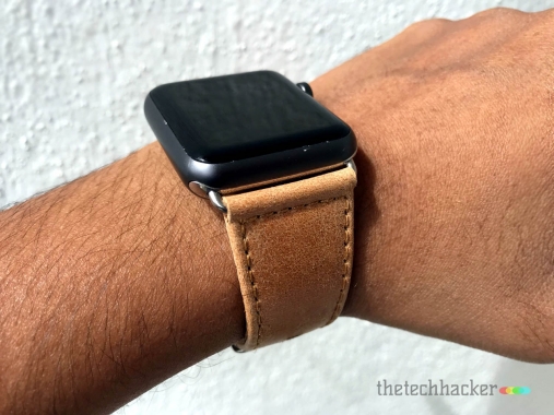 Jisoncase Genuine Leather Wrist Band for Apple Watch Review