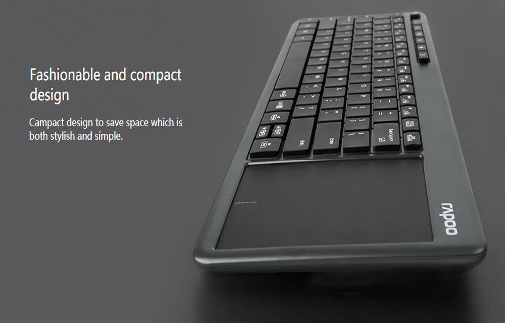 RAPOO India launches K2600 Wireless Touch Keyboard